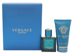 Versace Eros Gift Set 30ml EDT Spray + 50ml Shower Gel - Quality Home Clothing| Beauty