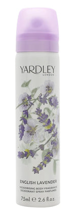 Yardley English Lavender Body Spray 75ml - Quality Home Clothing| Beauty