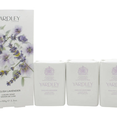 Yardley English Lavender Soap 3x 100g - Quality Home Clothing| Beauty