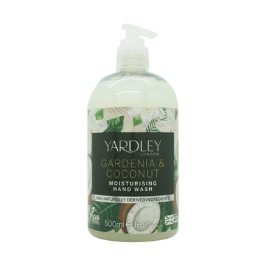 Yardley Gardenia & Coconut Milk Botanical Handtvål 500ml - Quality Home Clothing| Beauty