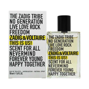 Zadig & Voltaire This Is Us! Eau de Toilette 50ml Spray - Quality Home Clothing| Beauty